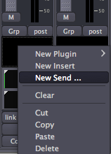 Create a new Send