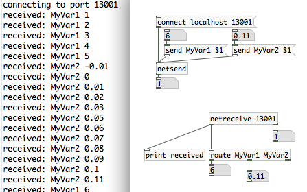 Sample Patch with output